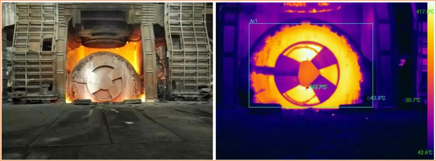 红外热成像仪钢铁行业10大应用