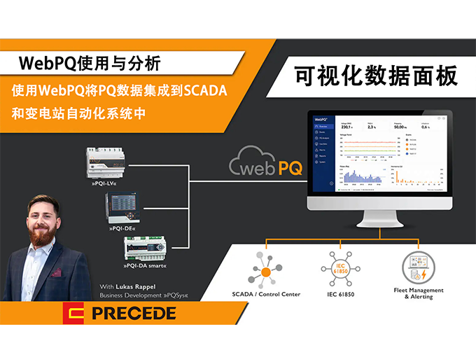 WebPQ将PQ数据集成到SCADA与变电站自动化系统